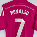 Shop 2014/15 REAL MADRID RONALDO #7 AWAY SHIRT (S) ADIDAS, classic football shirts, vintage football shirts & retro soccer jerseys at Cult Kits