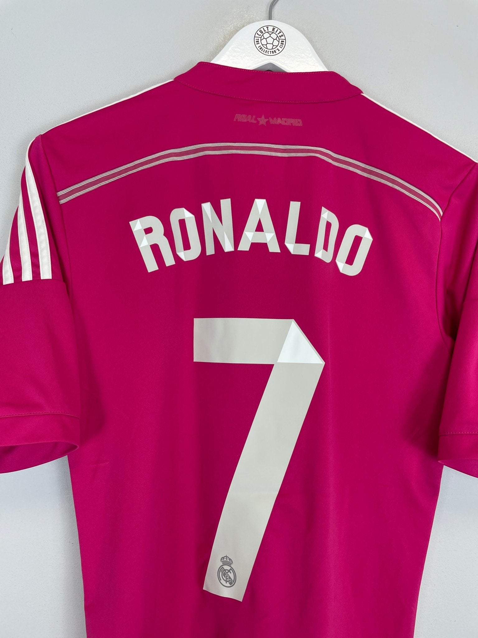 Shop 2014/15 REAL MADRID RONALDO #7 AWAY SHIRT (S) ADIDAS, classic football shirts, vintage football shirts & retro soccer jerseys at Cult Kits