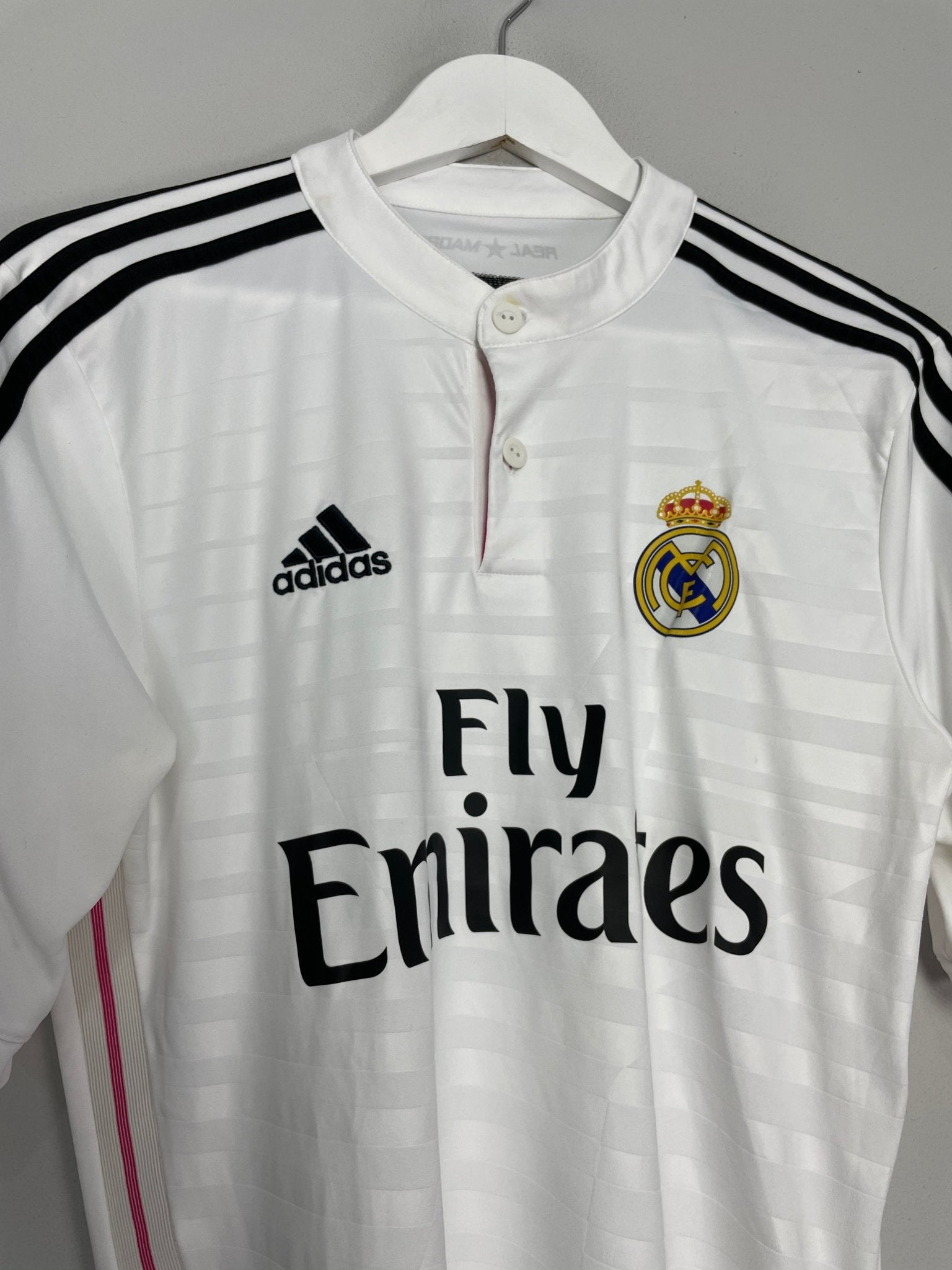 Shop 2014/15 REAL MADRID RONALDO #7 C/L HOME SHIRT (S) ADIDAS, classic football shirts, vintage football shirts & retro soccer jerseys at Cult Kits