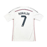 Buy 2014/15 Real Madrid Ronaldo 7 Home Shirt (L) Adidas ~ Free worldwide shipping available ~ Authentic Vintage Football Shirts from Cult Kits
