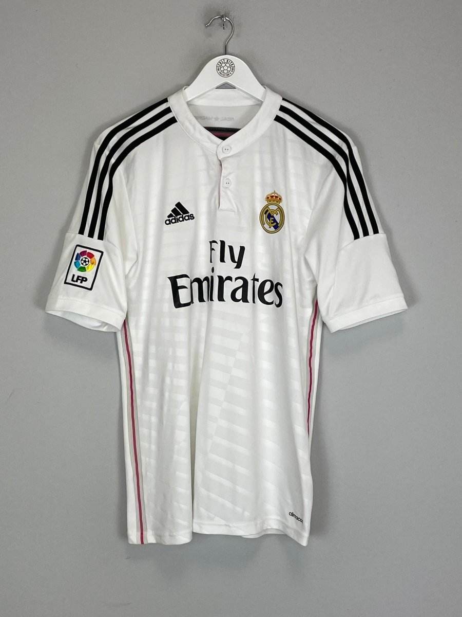 2014/15 REAL MADRID RONALDO 7 HOME SHIRT (M) ADIDAS - Cult Kits - Medium - Buy Vintage Football Shirts, Authentic Retro Football Shirts For Sale, Classic Football Shirts & Soccer Jersey