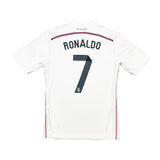 Buy 2014/15 Real Madrid Ronaldo 7 Home Shirt (M) Adidas ~ Free worldwide shipping ~ Authentic Vintage Football Shirts from Cult Kits