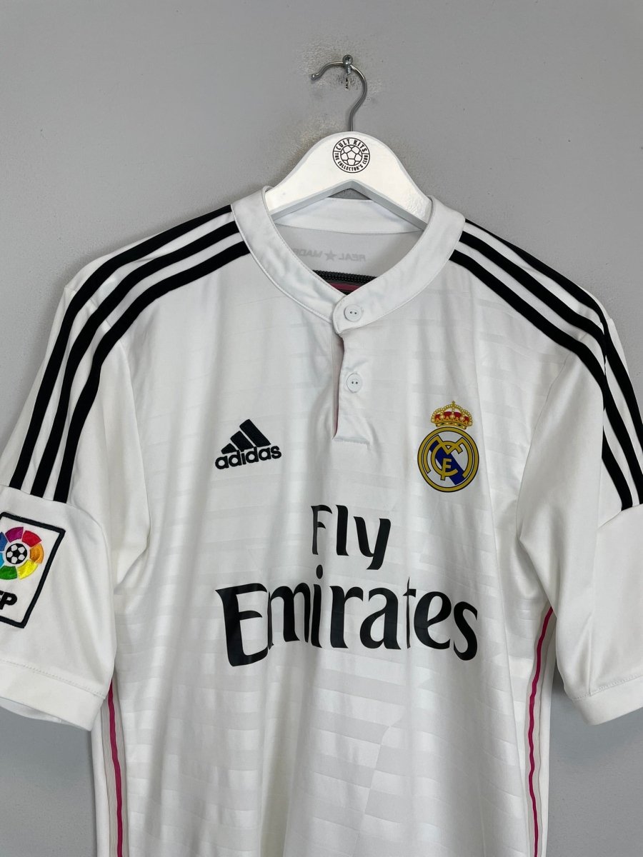 2014/15 REAL MADRID RONALDO 7 HOME SHIRT (M) ADIDAS - Cult Kits - Medium - Buy Vintage Football Shirts, Authentic Retro Football Shirts For Sale, Classic Football Shirts & Soccer Jersey