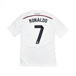 Buy 2014/15 Real Madrid Ronaldo 7 Home Shirt (M) Adidas ~ Free worldwide shipping ~ Authentic Vintage Football Shirts from Cult Kits