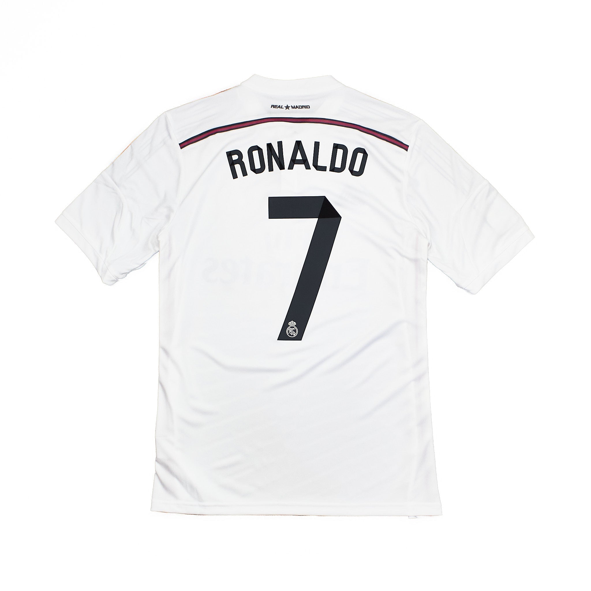 Buy 2014/15 Real Madrid Ronaldo 7 Home Shirt (M) Adidas ~ Free worldwide shipping ~ Authentic Vintage Football Shirts from Cult Kits