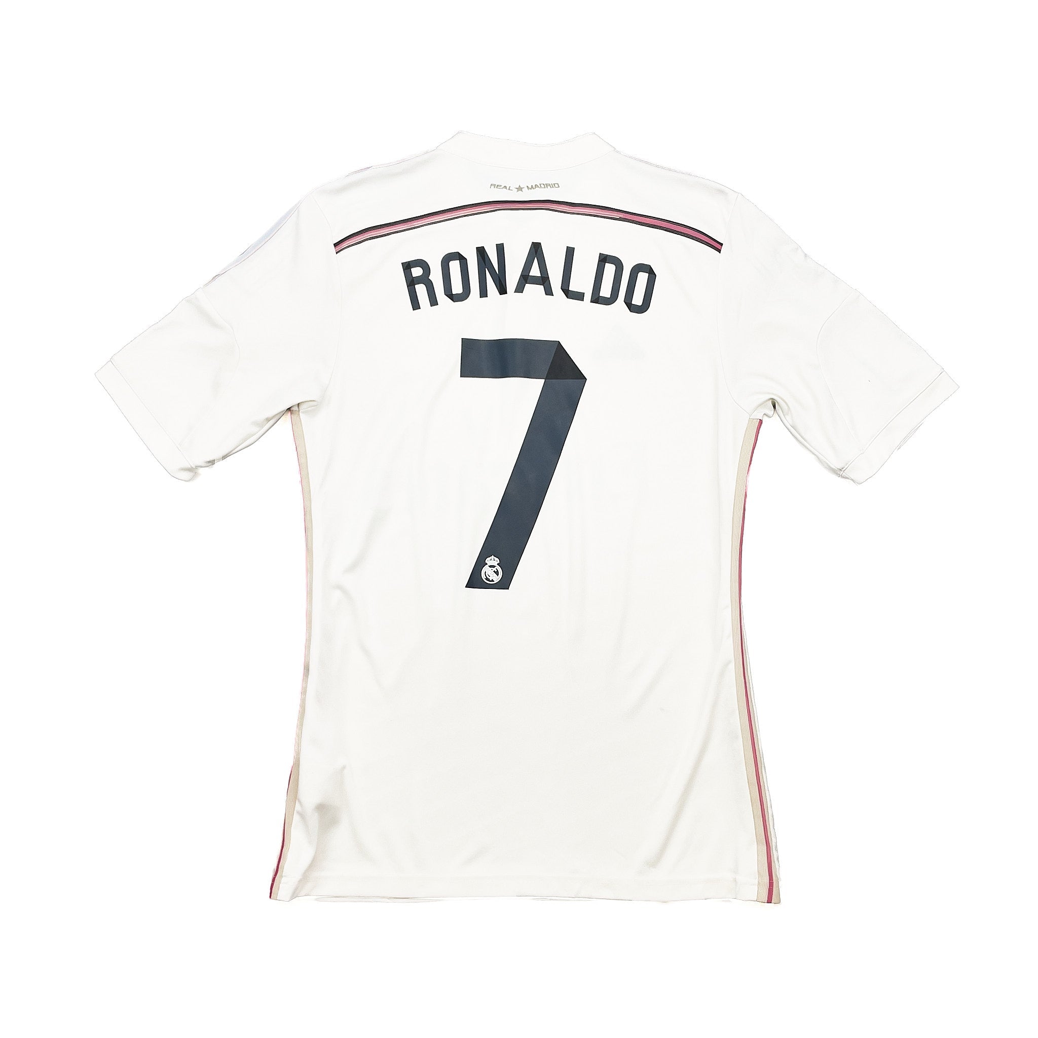 Buy 2014/15 Real Madrid Ronaldo 7 Home Shirt (S) Adidas ~ Free worldwide shipping ~ Authentic Vintage Football Shirts from Cult Kits
