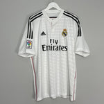 Shop 2014/15 REAL MADRID RONALDO #7 HOME SHIRT (XL) ADIDAS, classic football shirts, vintage football shirts & retro soccer jerseys at Cult Kits
