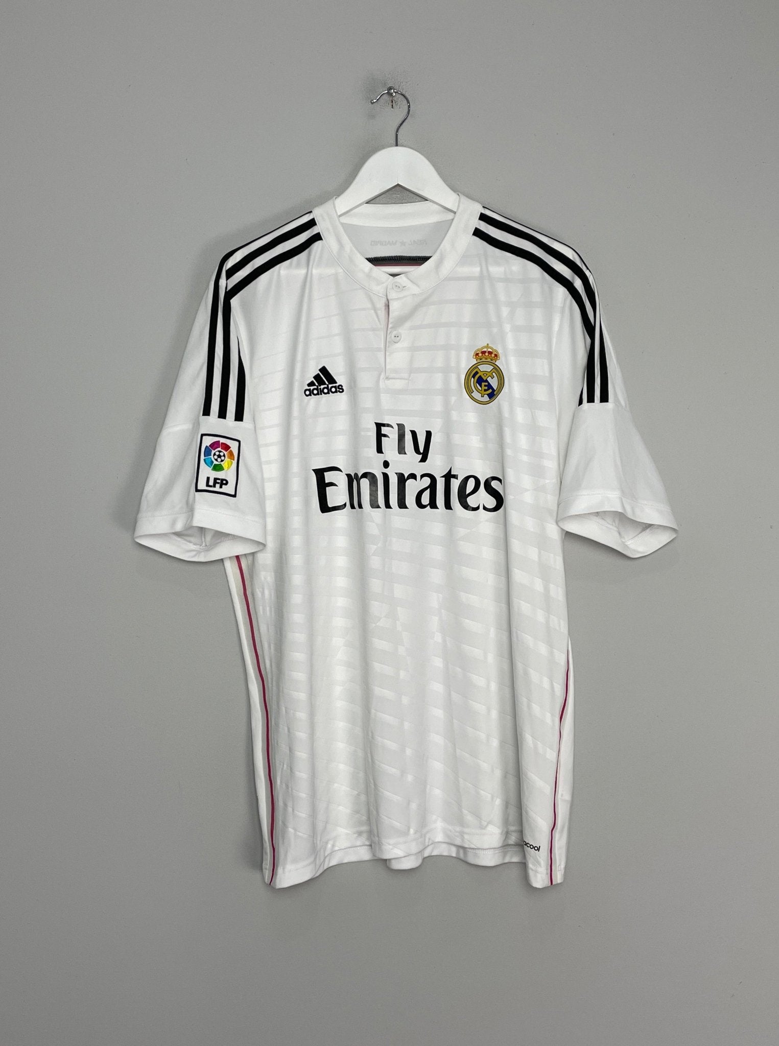 Shop 2014/15 REAL MADRID RONALDO #7 HOME SHIRT (XL) ADIDAS, classic football shirts, vintage football shirts & retro soccer jerseys at Cult Kits