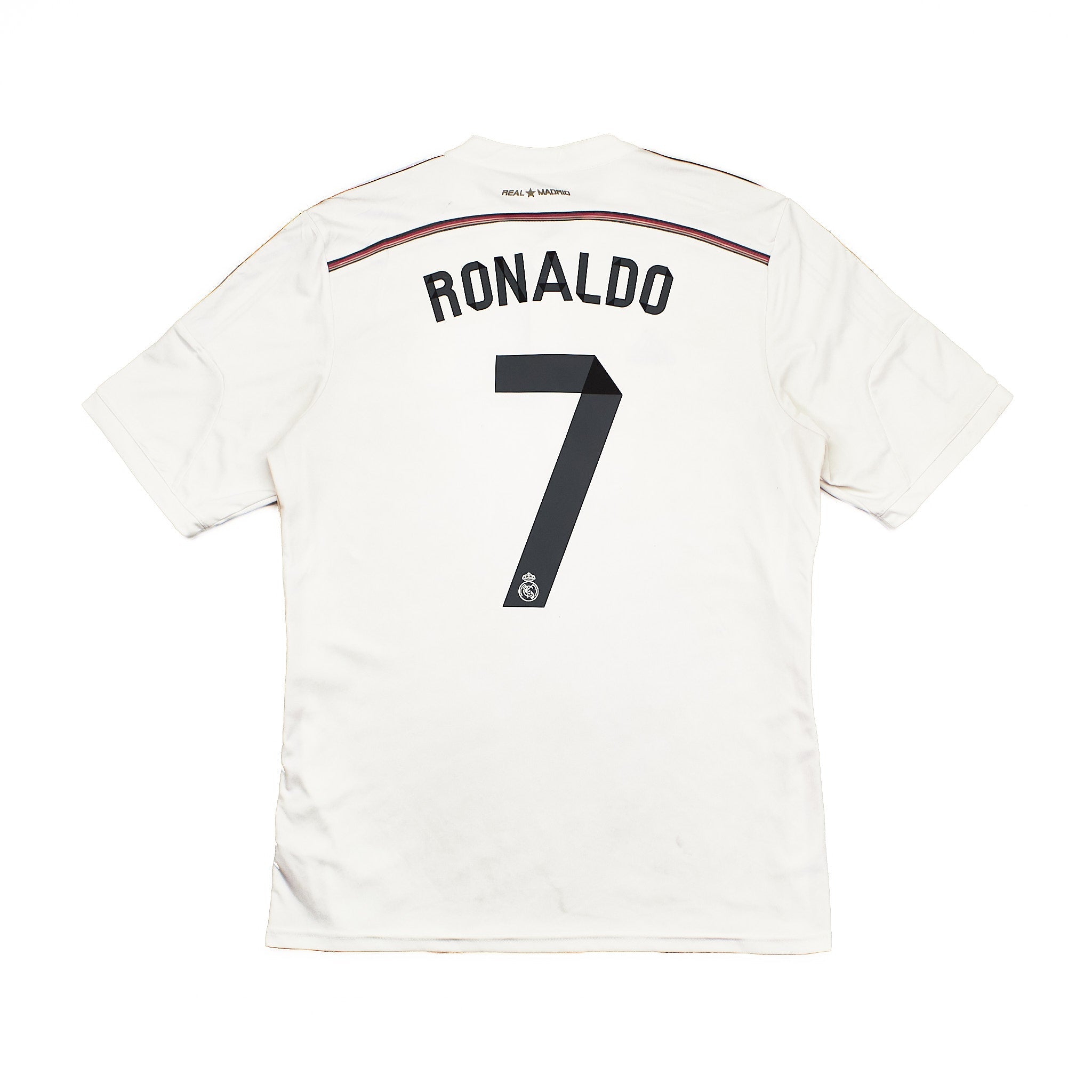 Buy 2014/15 Real Madrid Ronaldo 7 Home Shirt (XL) Adidas ~ Free worldwide shipping ~ Authentic Vintage Football Shirts from Cult Kits