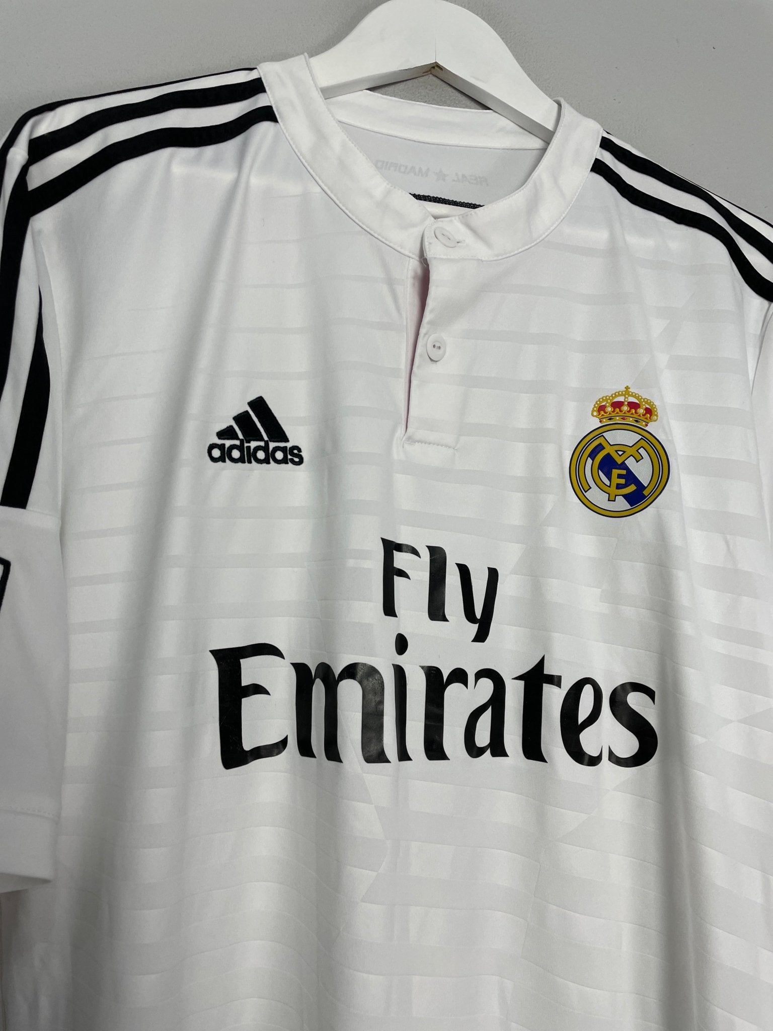 Shop 2014/15 REAL MADRID RONALDO #7 HOME SHIRT (XL) ADIDAS, classic football shirts, vintage football shirts & retro soccer jerseys at Cult Kits