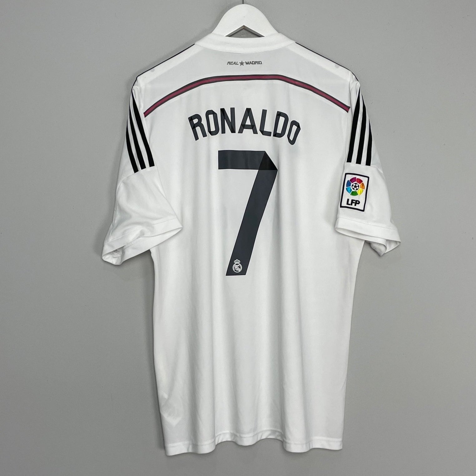 Shop 2014/15 REAL MADRID RONALDO #7 HOME SHIRT (XL) ADIDAS, classic football shirts, vintage football shirts & retro soccer jerseys at Cult Kits