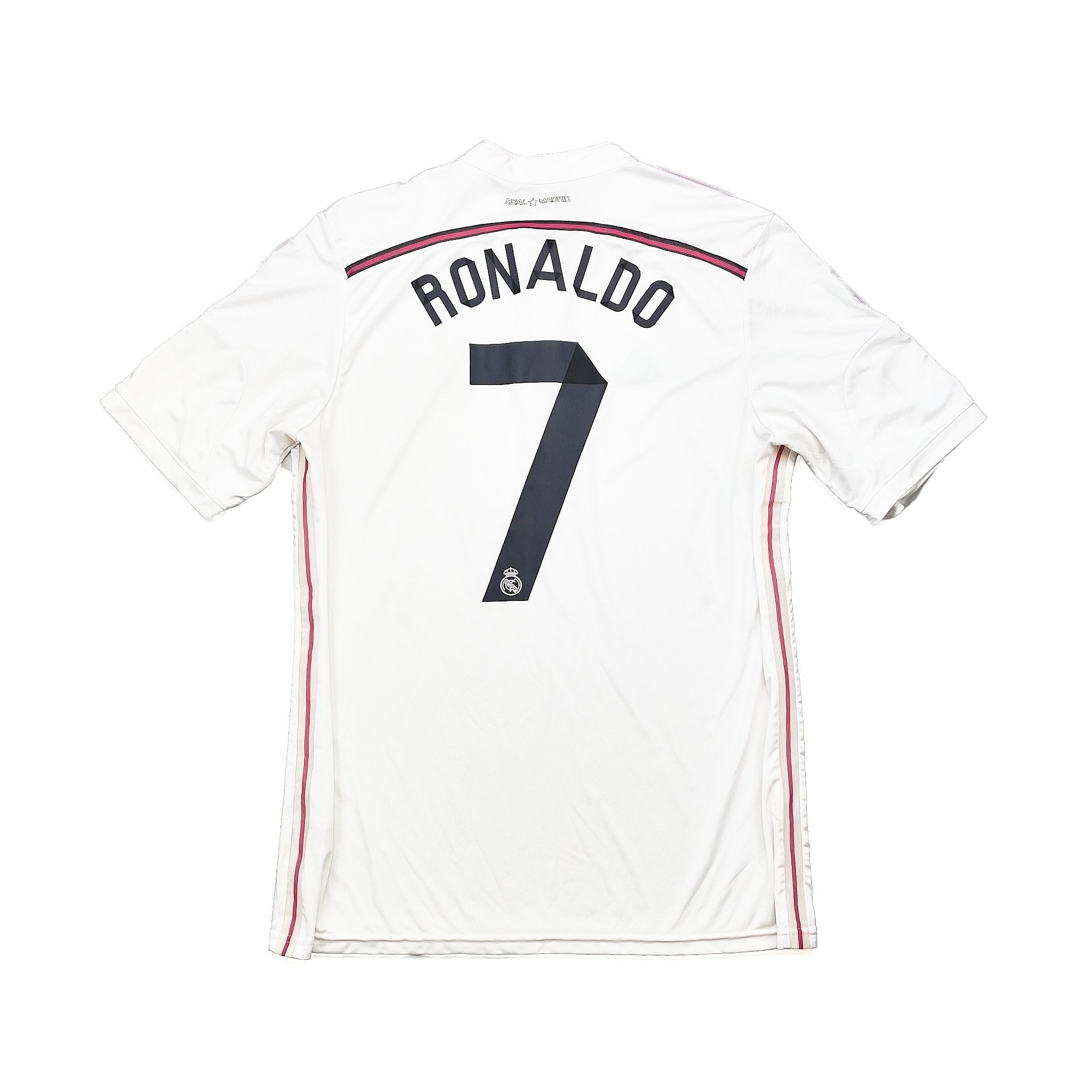 Buy 2014/15 Real Madrid Ronaldo 7 Home Shirt (XL) Adidas ~ Free worldwide shipping available ~ Authentic Vintage Football Shirts from Cult Kits