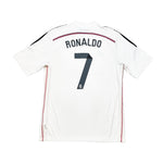 Buy 2014/15 Real Madrid Ronaldo 7 Home Shirt (XL) Adidas ~ Free worldwide shipping ~ Authentic Vintage Football Shirts from Cult Kits