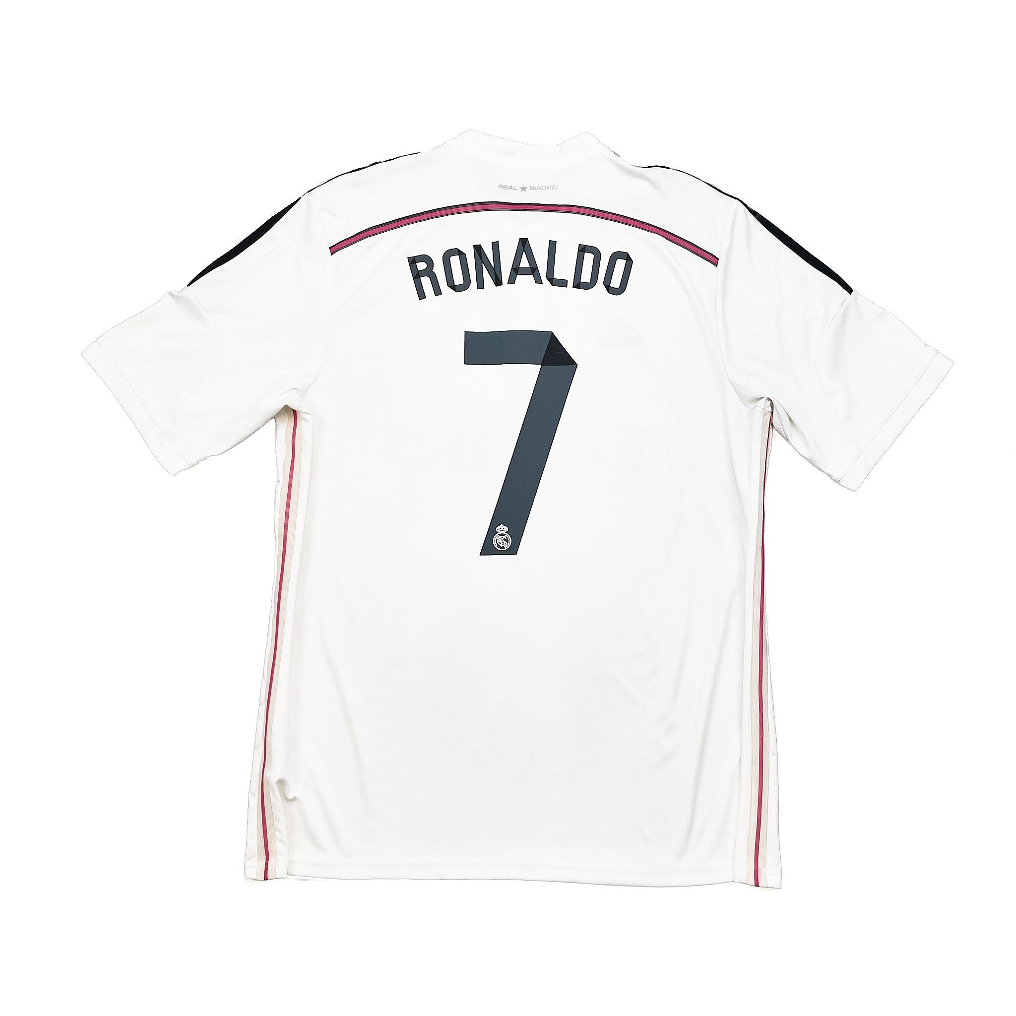 Buy 2014/15 Real Madrid Ronaldo 7 Home Shirt (XL) Adidas ~ Free worldwide shipping ~ Authentic Vintage Football Shirts from Cult Kits