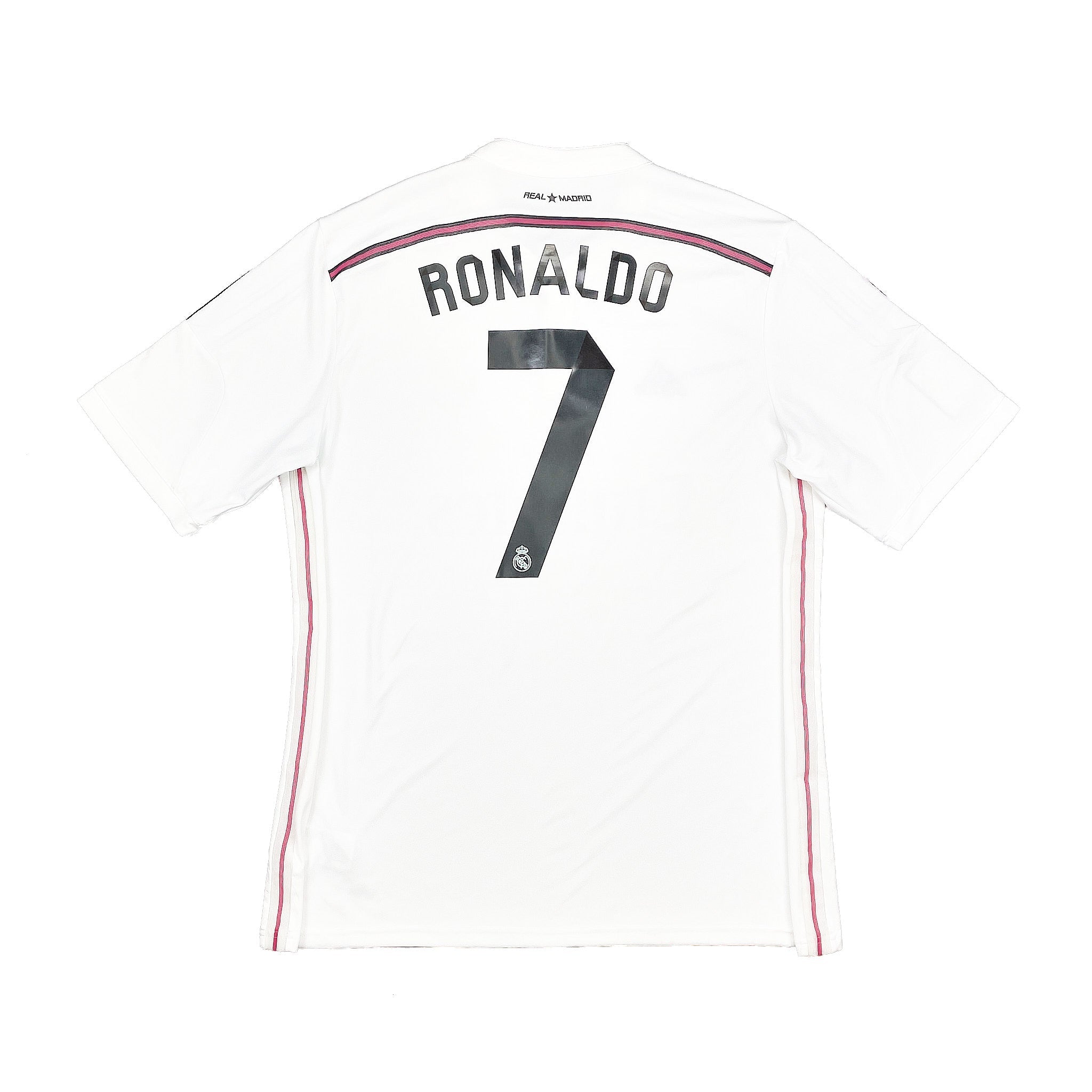 Buy 2014/15 REAL MADRID RONALDO 7 HOME SHIRT (XL) ADIDAS ~ Free worldwide shipping available ~ Authentic Vintage Football Shirts from Cult Kits