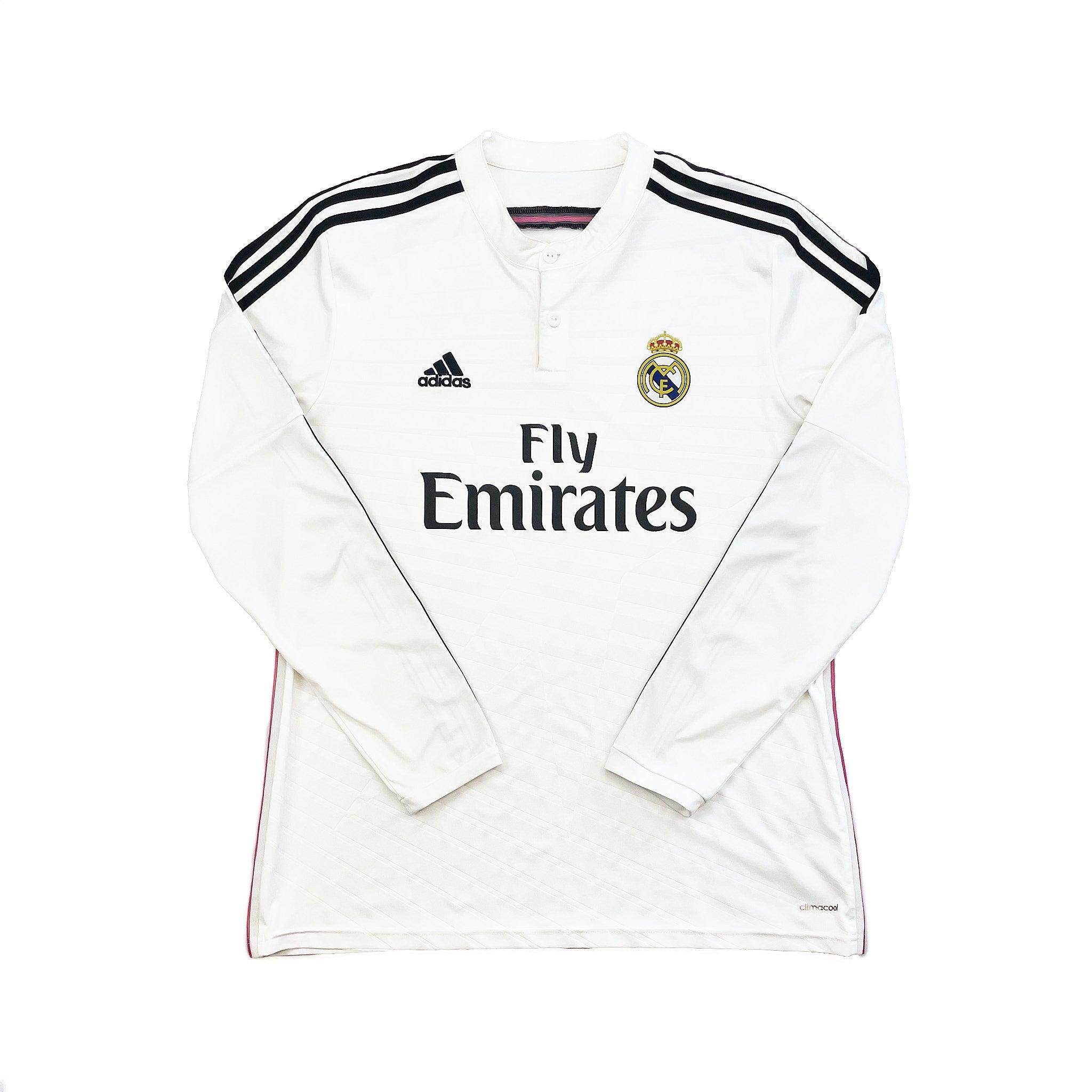 Buy 2014/15 Real Madrid Ronaldo 7 L/S Home Shirt (XL) Adidas ~ Free worldwide shipping ~ Authentic Vintage Football Shirts from Cult Kits