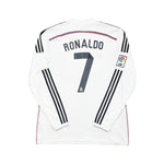 Buy 2014/15 Real Madrid Ronaldo 7 L/S Home Shirt (XL) Adidas ~ Free worldwide shipping ~ Authentic Vintage Football Shirts from Cult Kits