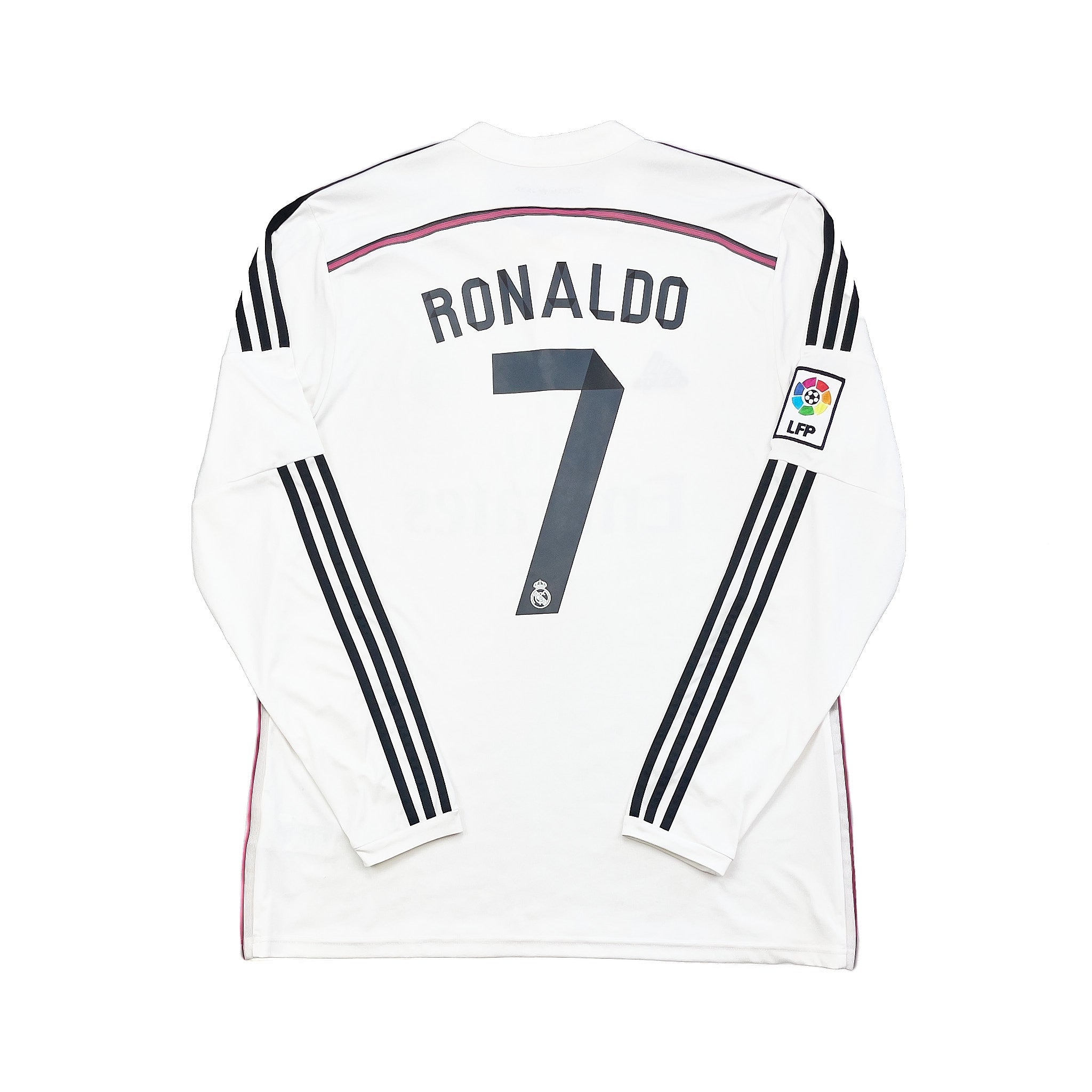 Buy 2014/15 Real Madrid Ronaldo 7 L/S Home Shirt (XL) Adidas ~ Free worldwide shipping ~ Authentic Vintage Football Shirts from Cult Kits