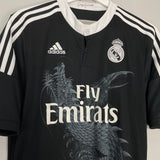 Shop 2014/15 REAL MADRID THIRD SHIRT (L) ADIDAS, classic football shirts, vintage football shirts & retro soccer jerseys at Cult Kits