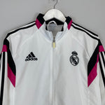 Shop 2014/15 REAL MADRID TRACK JACKET (L) ADIDAS, classic football shirts, vintage football shirts & retro soccer jerseys at Cult Kits