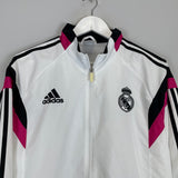 Shop 2014/15 REAL MADRID TRACK JACKET (L) ADIDAS, classic football shirts, vintage football shirts & retro soccer jerseys at Cult Kits