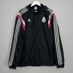 Shop 2014/15 REAL MADRID TRACK JACKET (L) ADIDAS, classic football shirts, vintage football shirts & retro soccer jerseys at Cult Kits