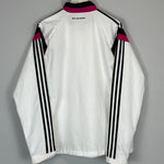 Shop 2014/15 REAL MADRID TRACK JACKET (L) ADIDAS, classic football shirts, vintage football shirts & retro soccer jerseys at Cult Kits