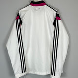 Shop 2014/15 REAL MADRID TRACK JACKET (L) ADIDAS, classic football shirts, vintage football shirts & retro soccer jerseys at Cult Kits