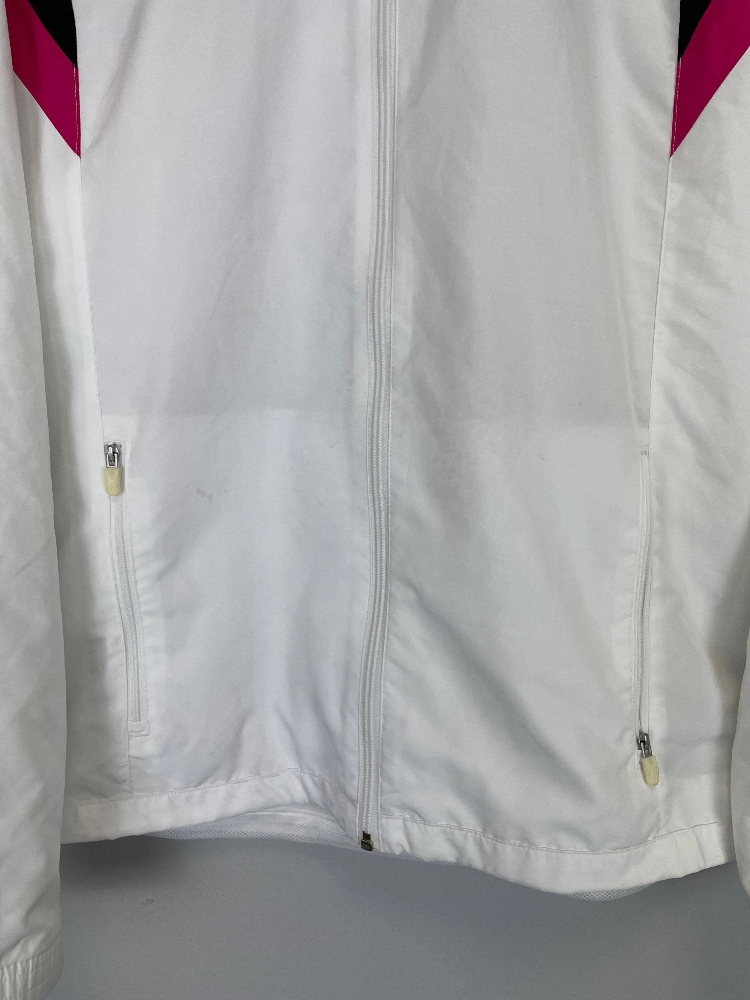 Shop 2014/15 REAL MADRID TRACK JACKET (L) ADIDAS, classic football shirts, vintage football shirts & retro soccer jerseys at Cult Kits