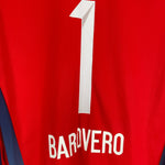 Shop 2014/15 RIVER PLATE BAROVERO #1 *PLAYER ISSUE* GK SHIRT (S) ADIDAS, classic football shirts, vintage football shirts & retro soccer jerseys at Cult Kits