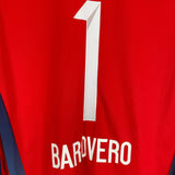Shop 2014/15 RIVER PLATE BAROVERO #1 *PLAYER ISSUE* GK SHIRT (S) ADIDAS, classic football shirts, vintage football shirts & retro soccer jerseys at Cult Kits