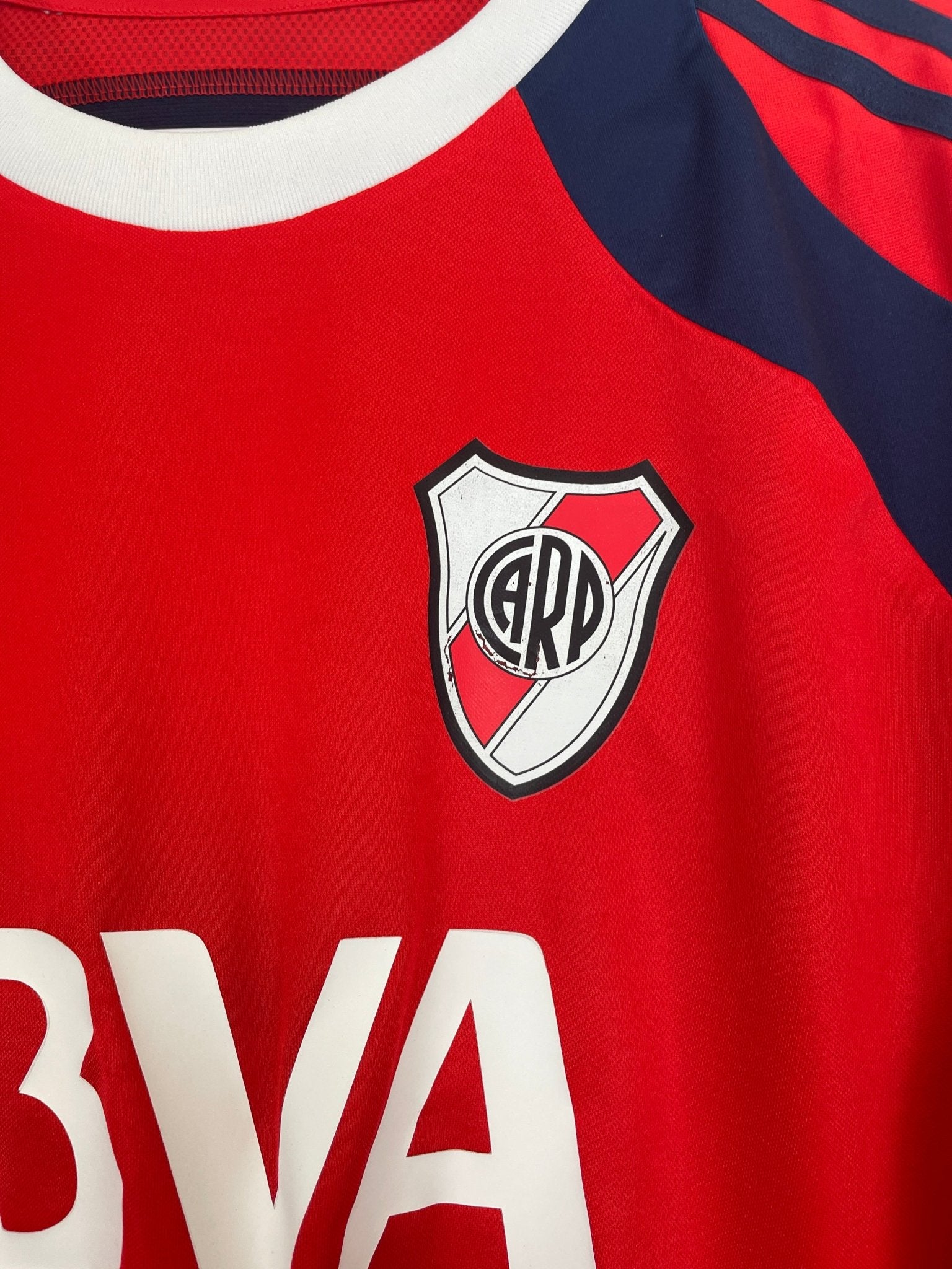 Shop 2014/15 RIVER PLATE BAROVERO #1 *PLAYER ISSUE* GK SHIRT (S) ADIDAS, classic football shirts, vintage football shirts & retro soccer jerseys at Cult Kits