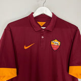 Shop 2014/15 ROMA TOTTI #10 HOME SHIRT (XL) NIKE, classic football shirts, vintage football shirts & retro soccer jerseys at Cult Kits