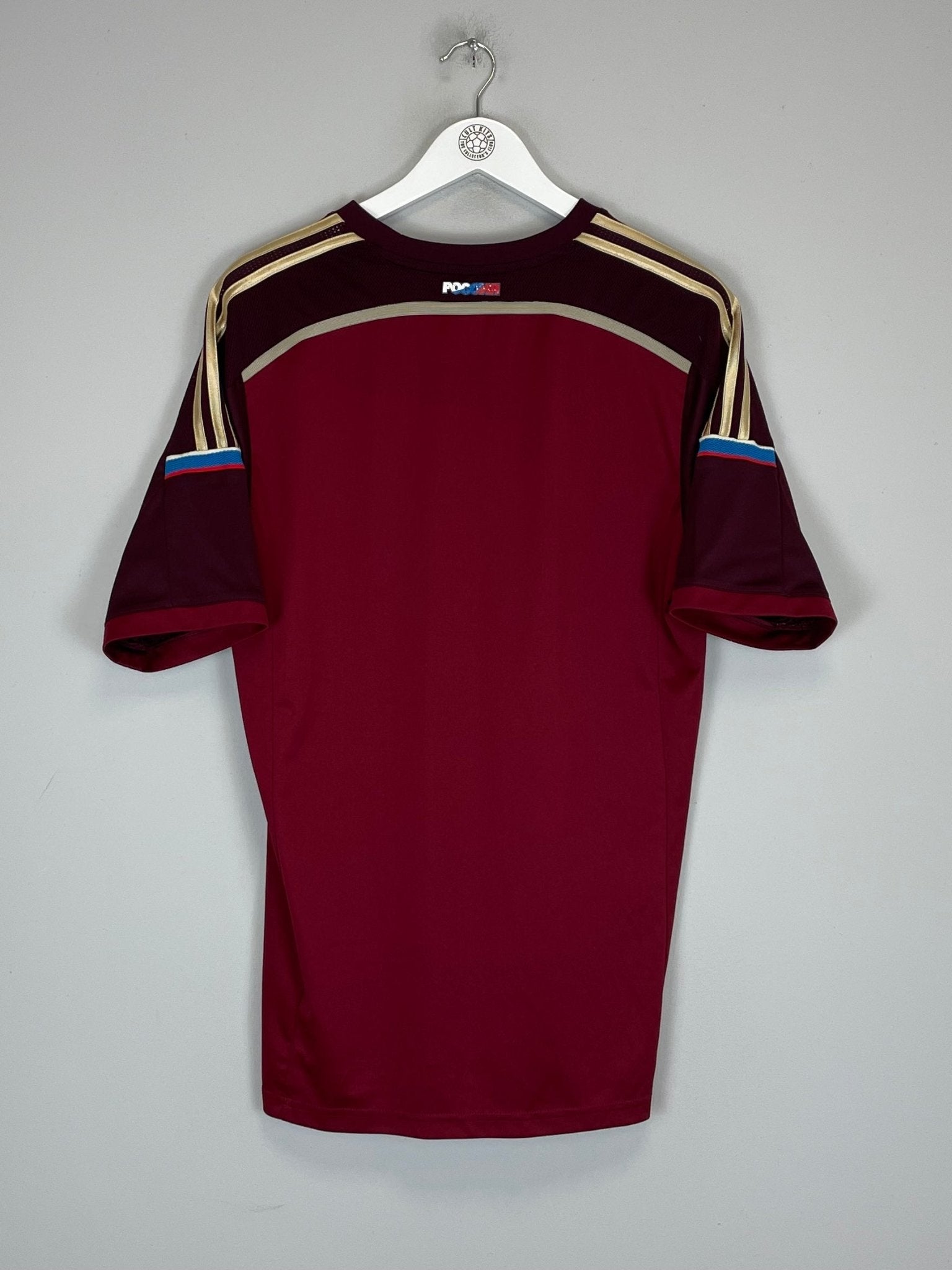 Shop 2014/15 RUSSIA HOME SHIRT (L) ADIDAS, classic football shirts, vintage football shirts & retro soccer jerseys at Cult Kits