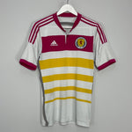 Shop 2014/15 SCOTLAND AWAY SHIRT (S) ADIDAS, classic football shirts, vintage football shirts & retro soccer jerseys at Cult Kits