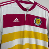 Shop 2014/15 SCOTLAND AWAY SHIRT (XL) ADIDAS, classic football shirts, vintage football shirts & retro soccer jerseys at Cult Kits