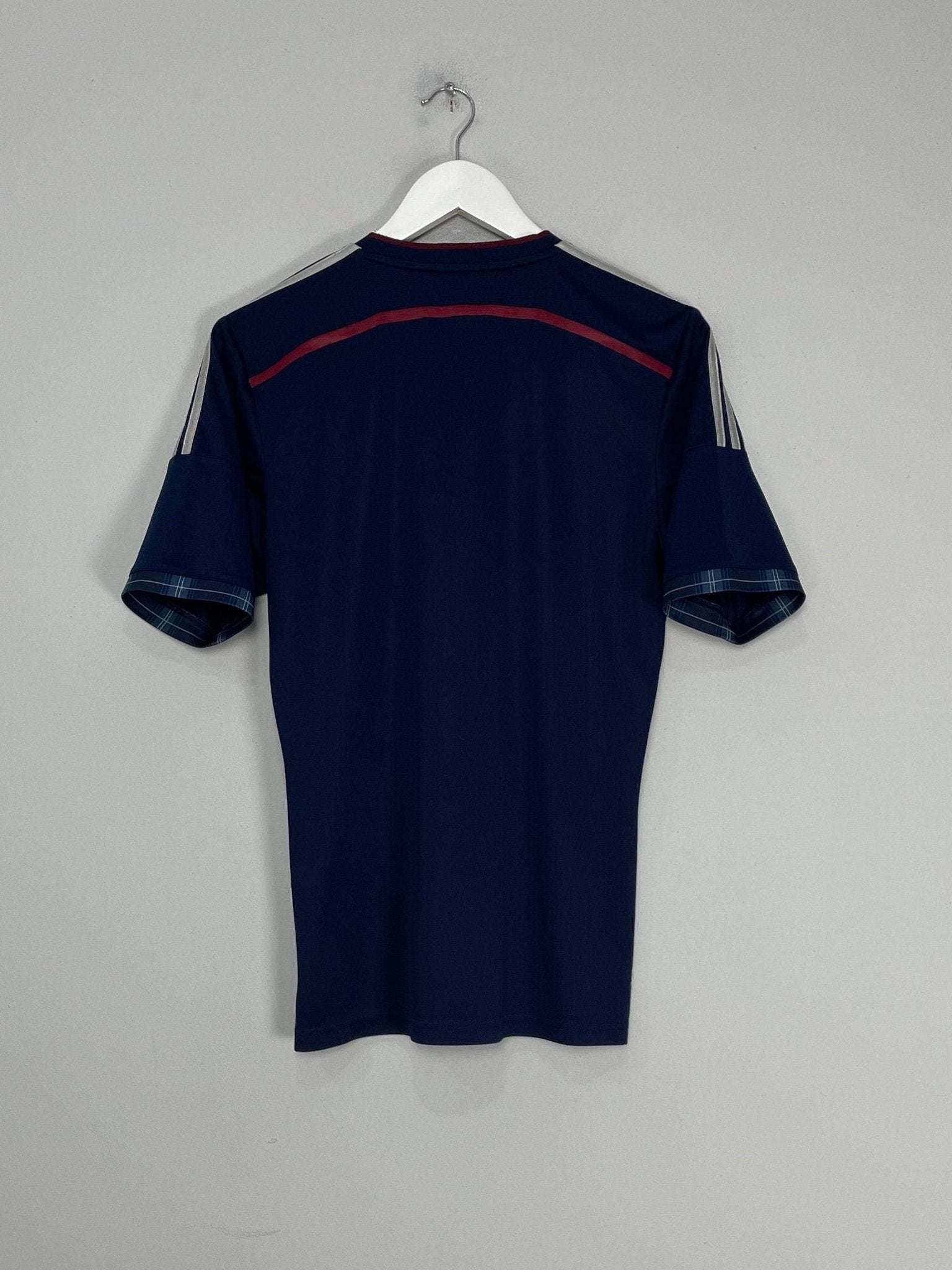 Shop 2014/15 SCOTLAND HOME SHIRT (S) ADIDAS, classic football shirts, vintage football shirts & retro soccer jerseys at Cult Kits