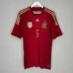 Shop 2014/15 SPAIN A.INIESTA #6 HOME SHIRT (L) ADIDAS, classic football shirts, vintage football shirts & retro soccer jerseys at Cult Kits