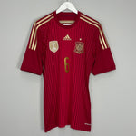Shop 2014/15 SPAIN A.INIESTA #6 HOME SHIRT (M) ADIDAS, classic football shirts, vintage football shirts & retro soccer jerseys at Cult Kits