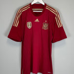 Shop 2014/15 SPAIN HOME SHIRT (XL) ADIDAS, classic football shirts, vintage football shirts & retro soccer jerseys at Cult Kits