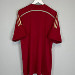 Shop 2014/15 SPAIN HOME SHIRT (XL) ADIDAS, classic football shirts, vintage football shirts & retro soccer jerseys at Cult Kits