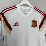 Shop 2014/15 SPAIN TRAINING SHIRT (M) ADIDAS, classic football shirts, vintage football shirts & retro soccer jerseys at Cult Kits