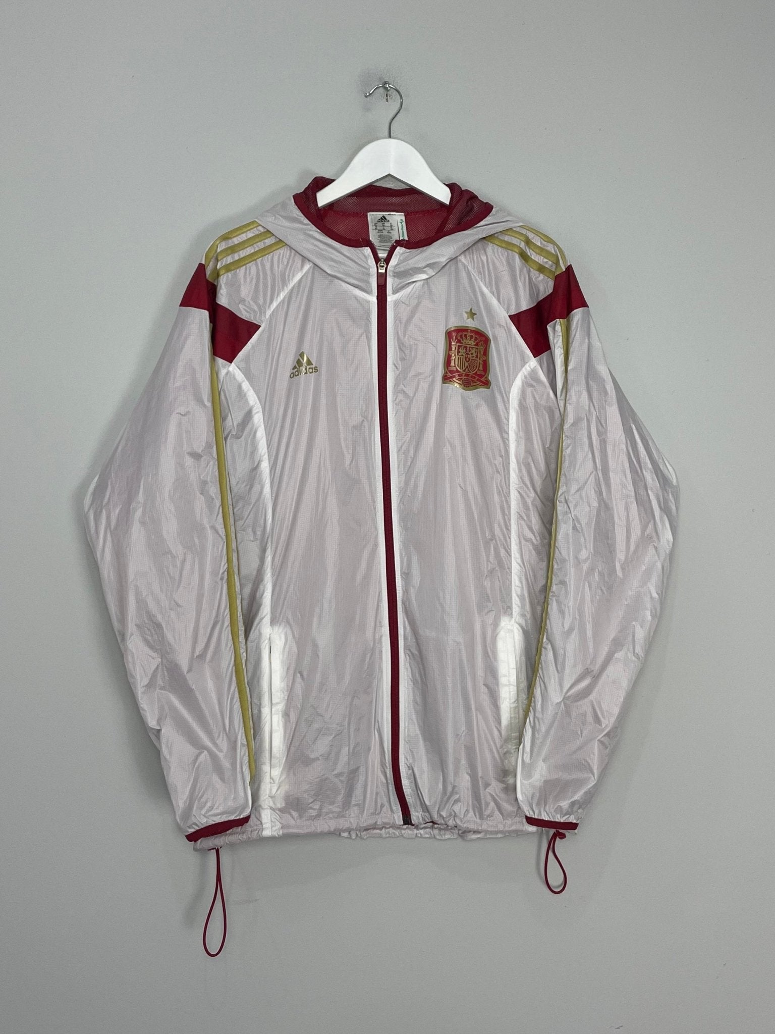 Shop 2014/15 SPAIN WINDBREAKER (XL) ADIDAS, classic football shirts, vintage football shirts & retro soccer jerseys at Cult Kits