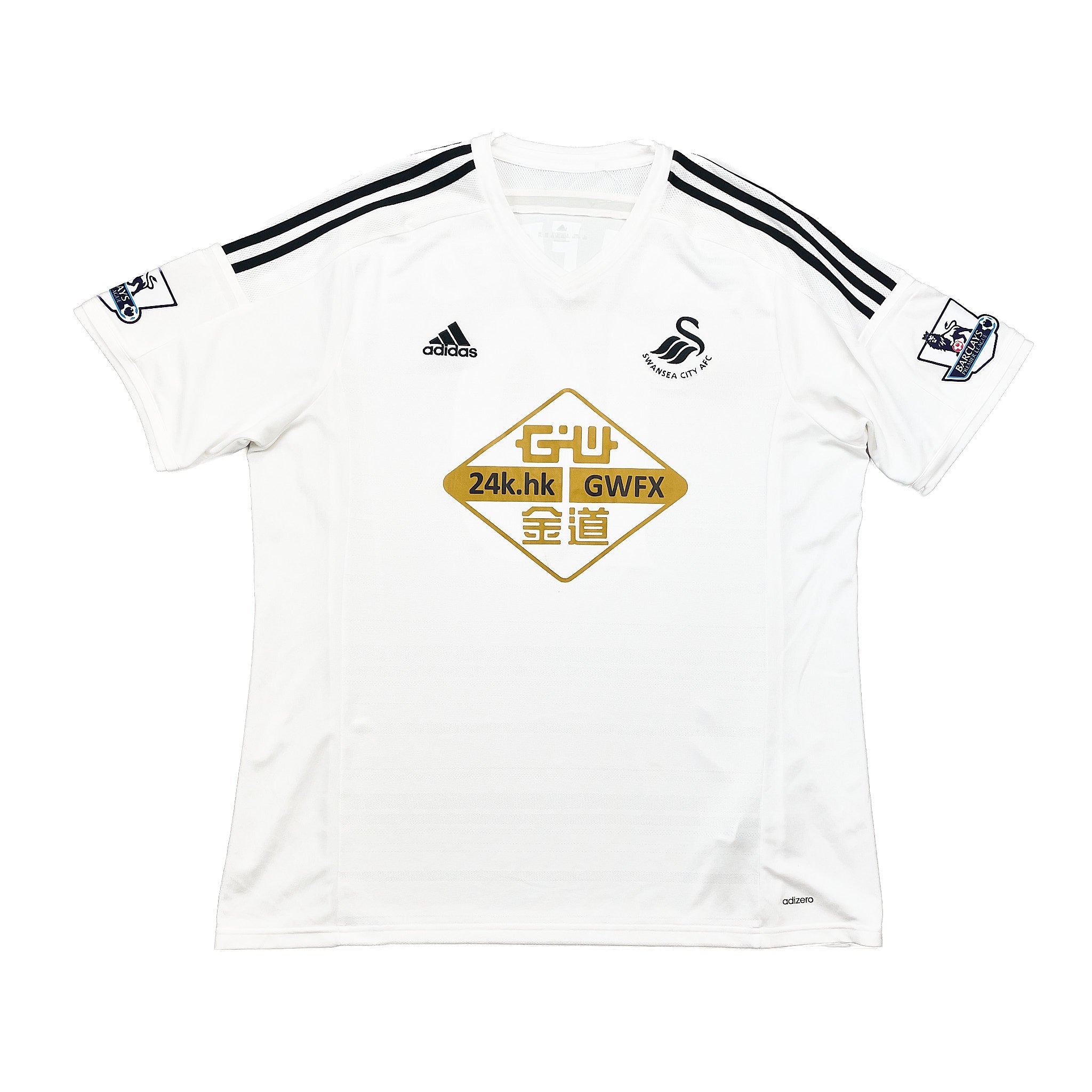 Buy 2014/15 Swansea City Wilfred 10 Home Shirt (XXL) Adidas ~ Free worldwide shipping available ~ Authentic Vintage Football Shirts from Cult Kits