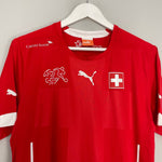 Shop 2014/15 SWITZERLAND HOME SHIRT (M) PUMA, classic football shirts, vintage football shirts & retro soccer jerseys at Cult Kits