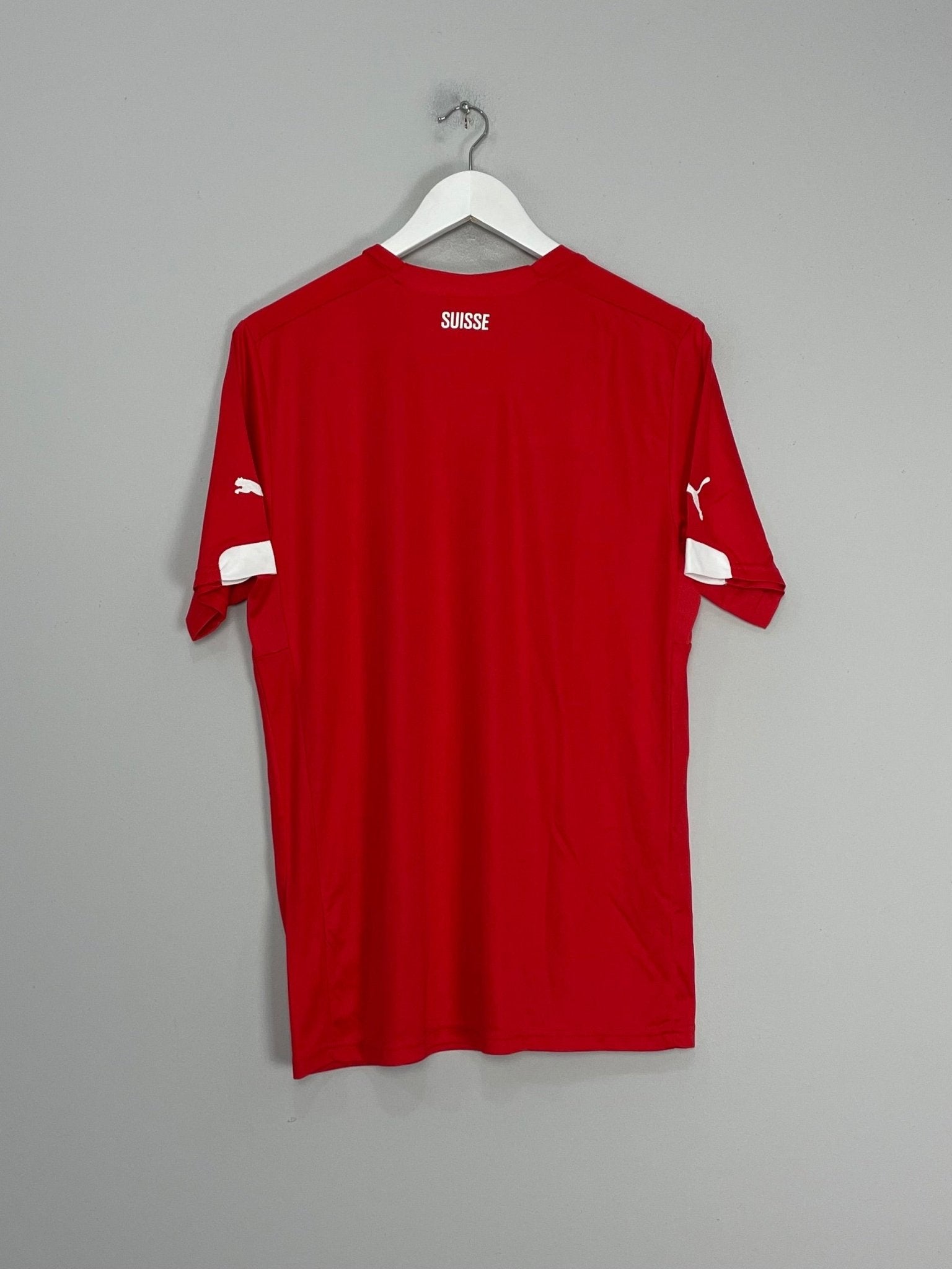 Shop 2014/15 SWITZERLAND HOME SHIRT (M) PUMA, classic football shirts, vintage football shirts & retro soccer jerseys at Cult Kits