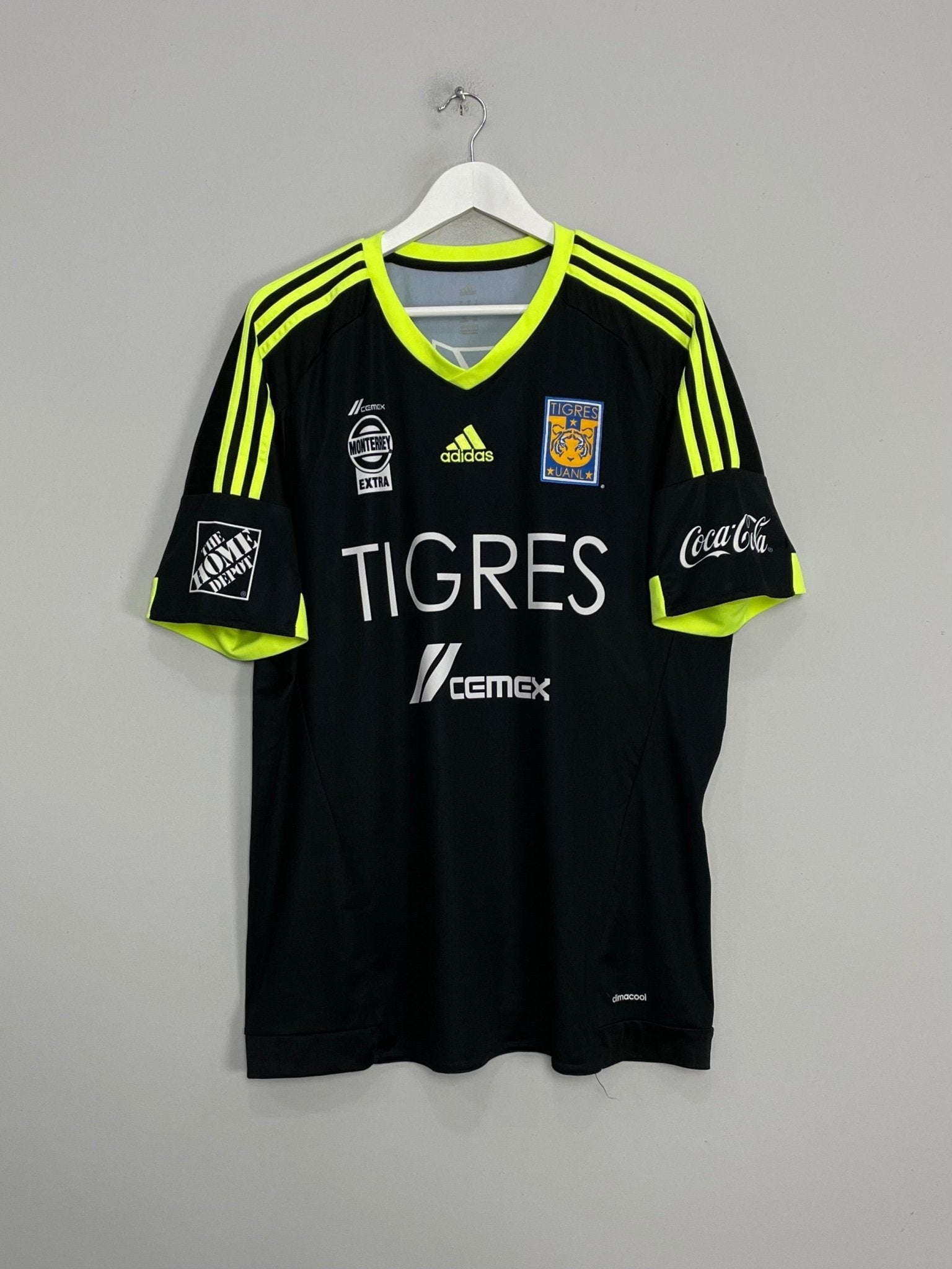 Shop 2014/15 TIGRES GIGNAC #10 THIRD SHIRT (XL) ADIDAS, classic football shirts, vintage football shirts & retro soccer jerseys at Cult Kits