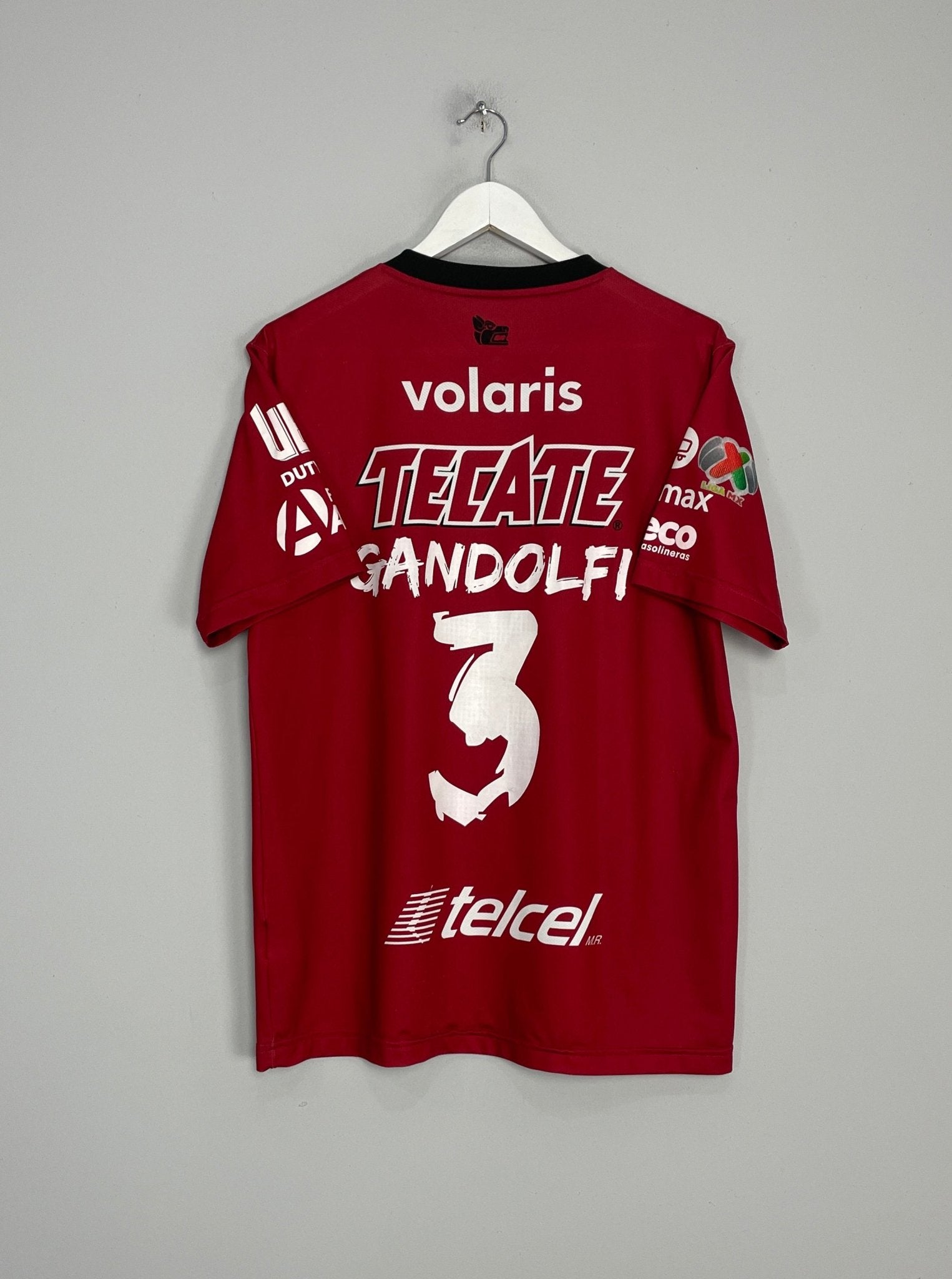 Shop 2014/15 TIJUANA GANDOLFI #3 HOME SHIRT (M) NIKE, classic football shirts, vintage football shirts & retro soccer jerseys at Cult Kits