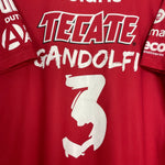 Shop 2014/15 TIJUANA GANDOLFI #3 HOME SHIRT (M) NIKE, classic football shirts, vintage football shirts & retro soccer jerseys at Cult Kits
