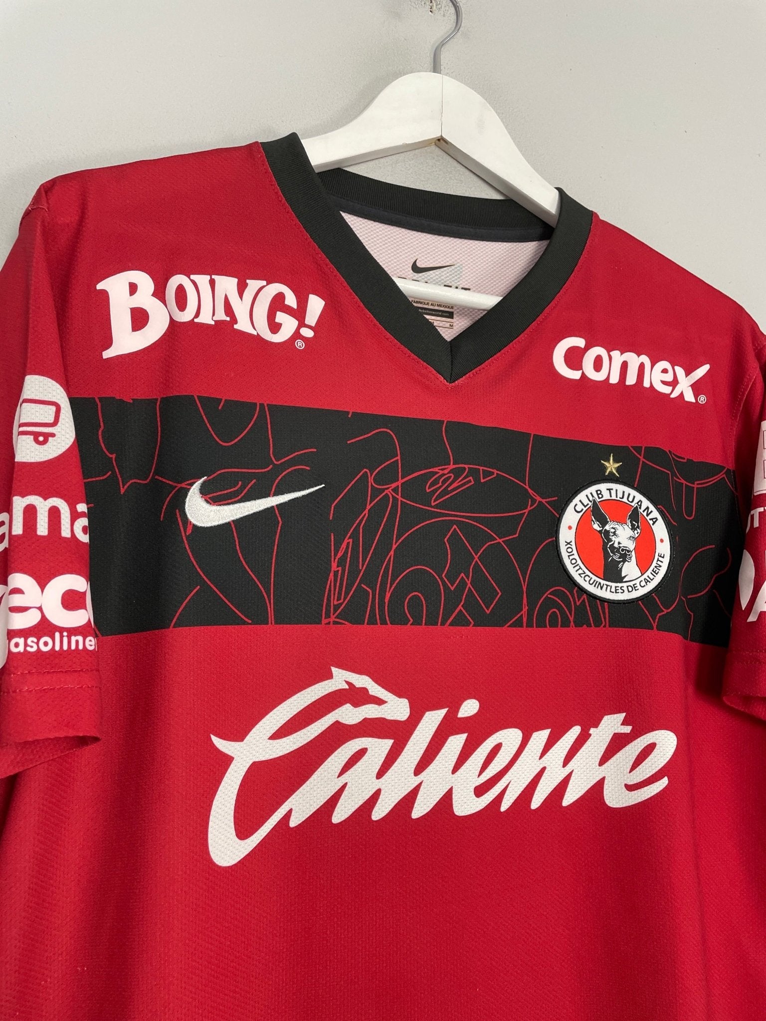 Shop 2014/15 TIJUANA GANDOLFI #3 HOME SHIRT (M) NIKE, classic football shirts, vintage football shirts & retro soccer jerseys at Cult Kits